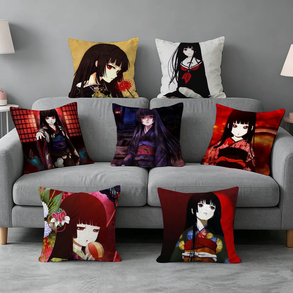 Home Textiles Definition - Poszewka na poduszkę Hell G-Girl Anime-e,