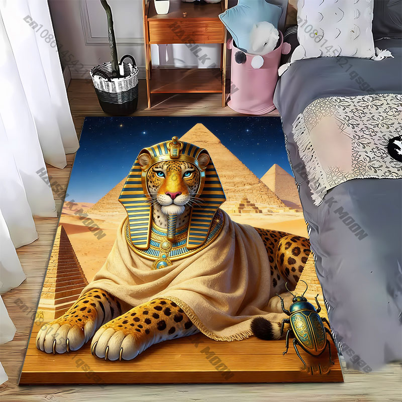 Home Textiles Egypt - Starożytny Egipt zwierzęta faraon dywan joga
