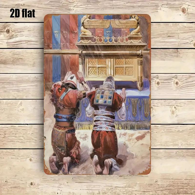 Home & Hotel Textiles Private Limited - CIFBUY Rustykalna Metalowa Dekoracja Ścienna z