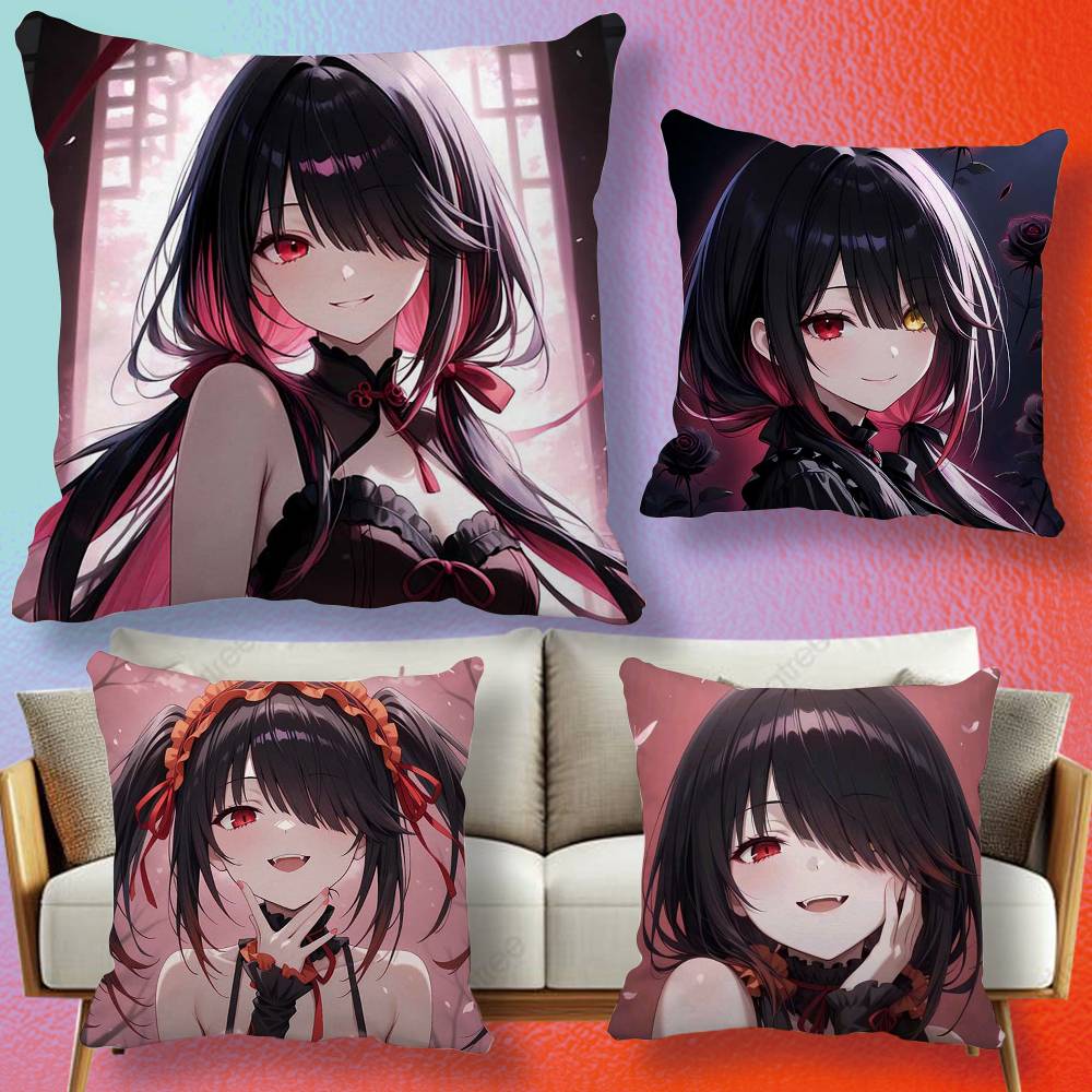 Home Textiles Definition - Date A Live Tokisaki Kurumi Poszewka