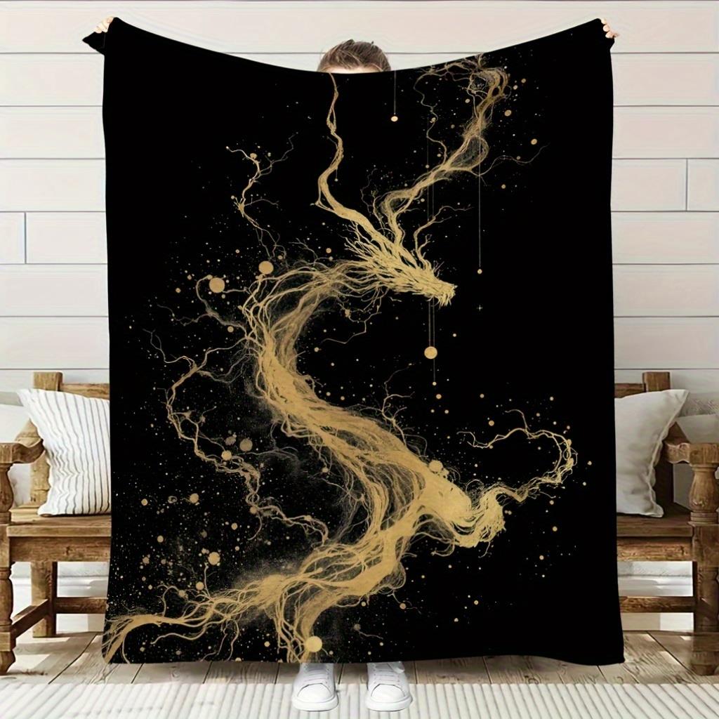 Home Textiles Definition - Jeden wygodny koc flanelowy z wzorem