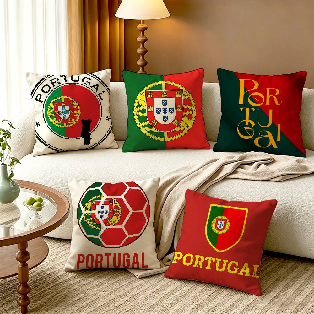 Home Textiles Portugal - Poszewki na poduszki kwadratowe z bawełny