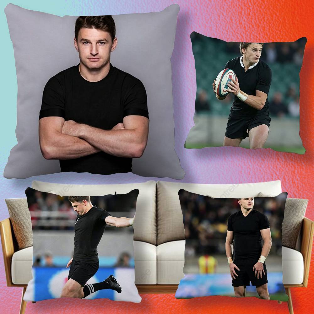 Home Textiles Definition - Sport Rugby Beauden Barrett Poszewka na