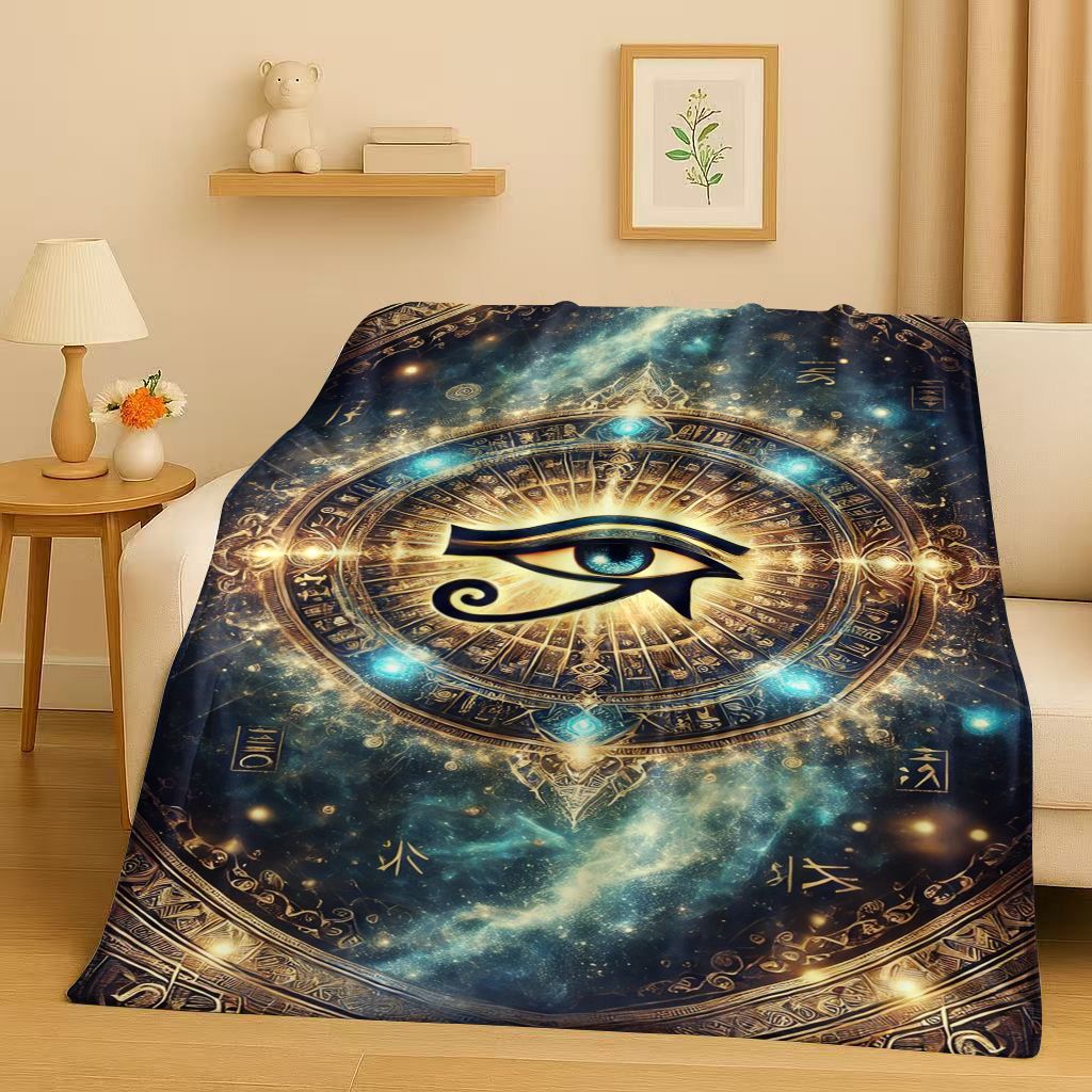 Koc Flanelowy z Motywem Staroż – Home Textiles Egypt recenzja i cena