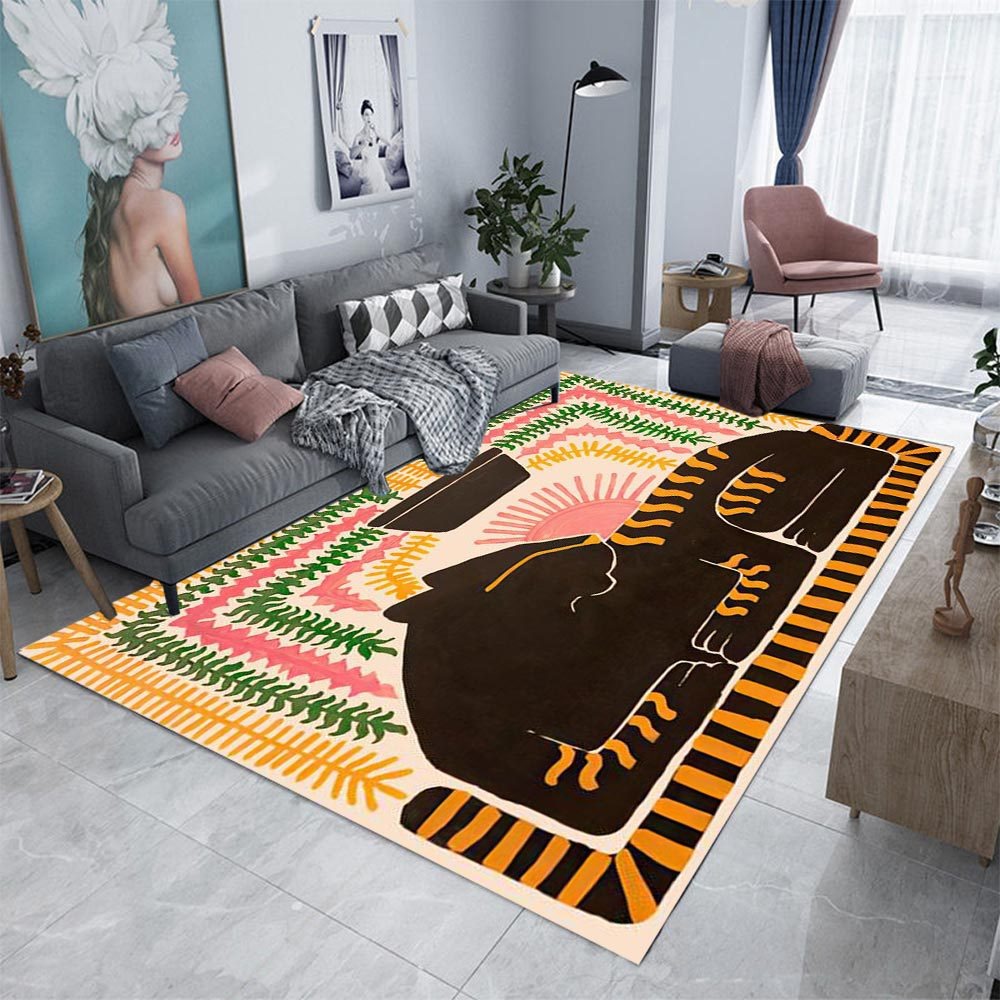 Abstrakcyjny dywan w stylu sta – Home Textiles Egypt recenzja i cena