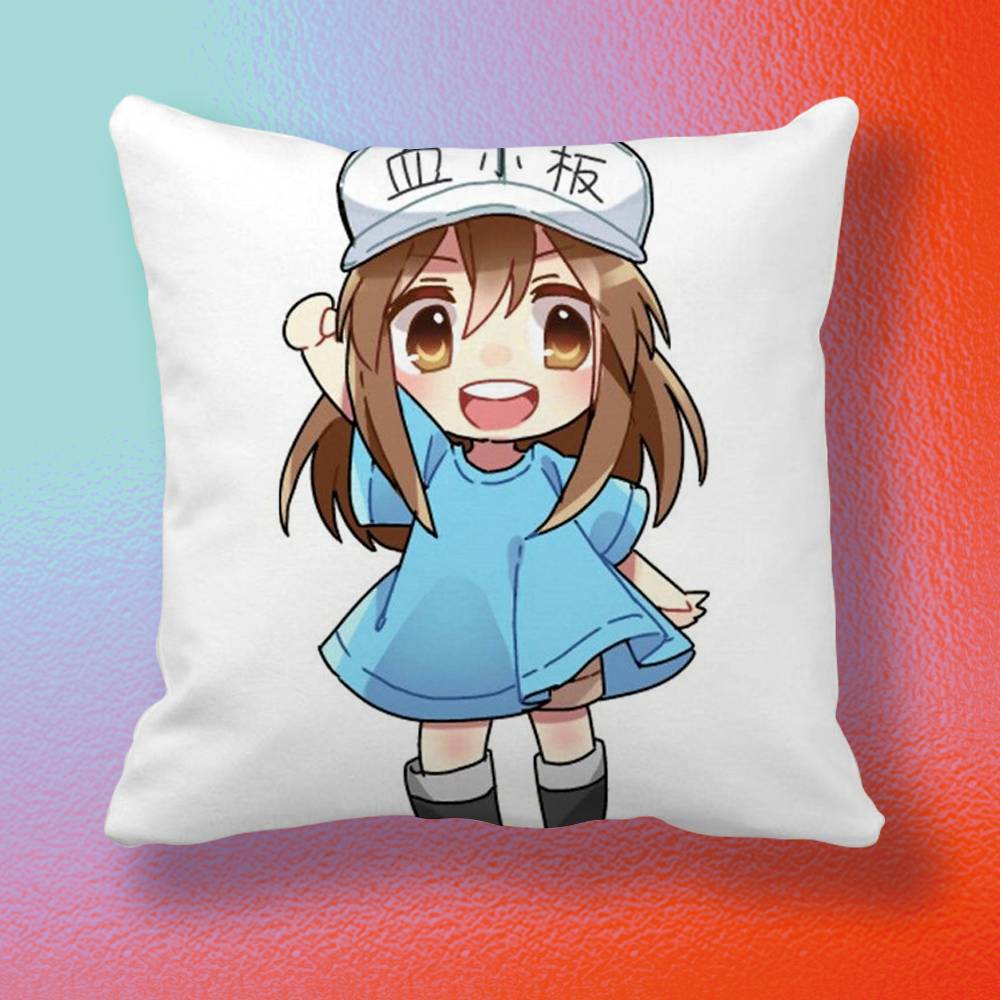 Anime Cells at Work Poszewka n – Home Textiles Definition recenzja i cena