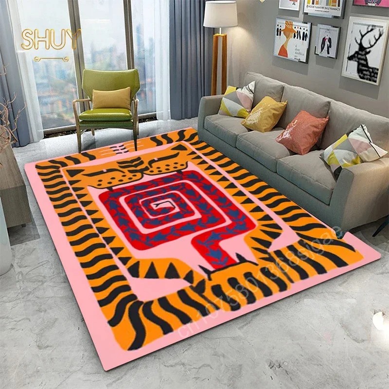 Abstrakcyjny dywan w stylu sta – Home Textiles Egypt recenzja i cena