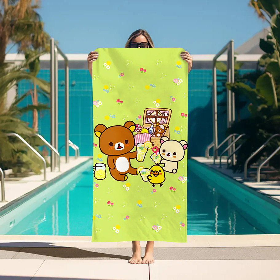 Duży ręcznik kąpielowy Rilakku – Home Textiles Towel Set recenzja i cena