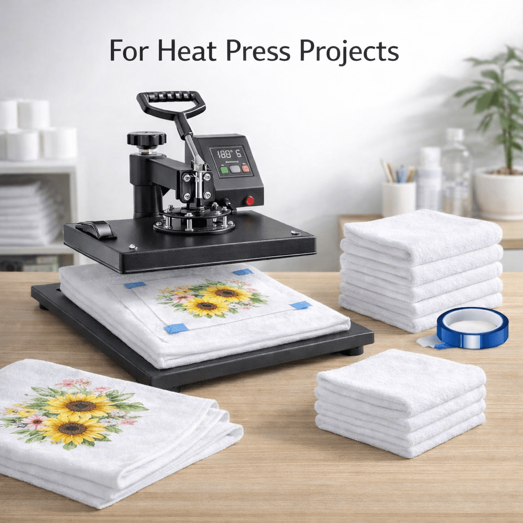 10 SZTUK BIAŁYCH RĘCZNIKÓW 40× – Home Textiles Towel Set recenzja i cena